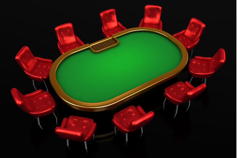 mesa poker 10 jogadores