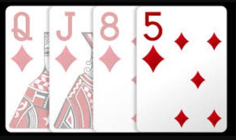 one card maos poker