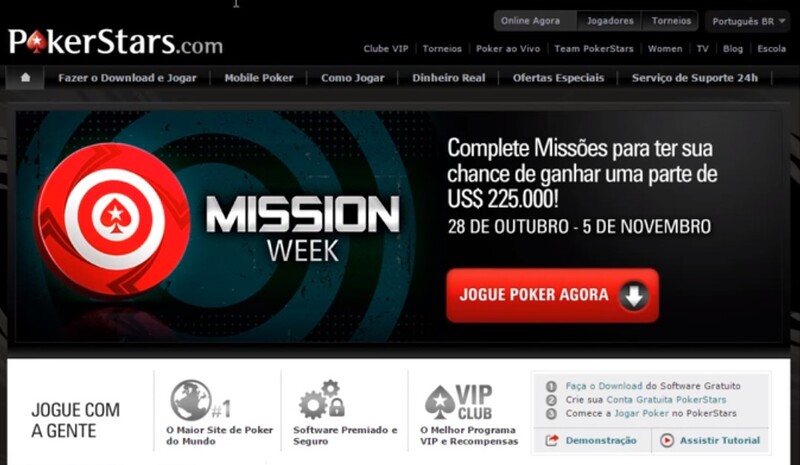 site pokerstars brasil